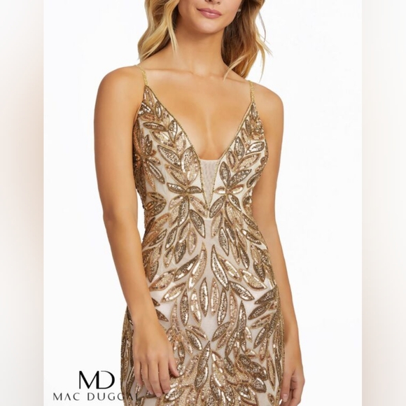 🔴SALE! MAC DUGGAL STYLE #5107 SZ 0 - Picture 4 of 15